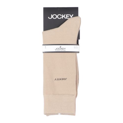 Par de calcetines crew Jockey beige para hombre