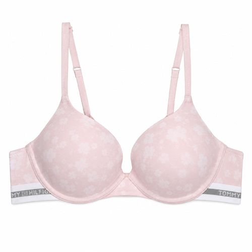 Brasier con aro Tommy Hilfiger rosado para mujer