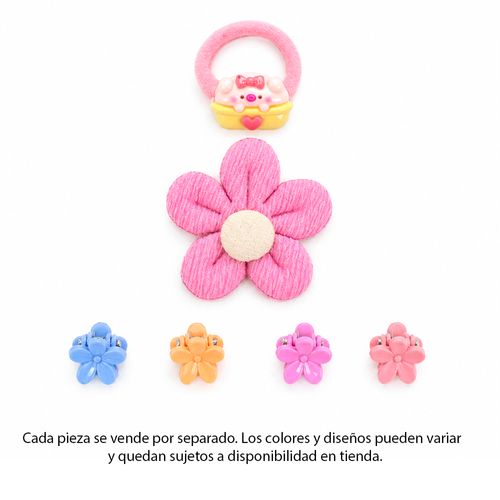 Set multicolor de accesorios para cabello surtidos para niña