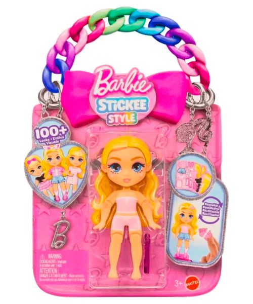 Muñeca Barbie Stickee Style surtida (1 unidad)
