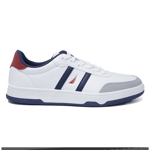 Zapato deportivo casual Nautica color blanco para hombre