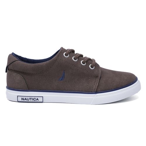 Zapato deportivo casual Nautica café para niño