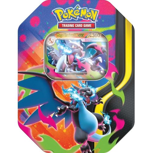 Lata Pokémon TCG Mega Charizard X