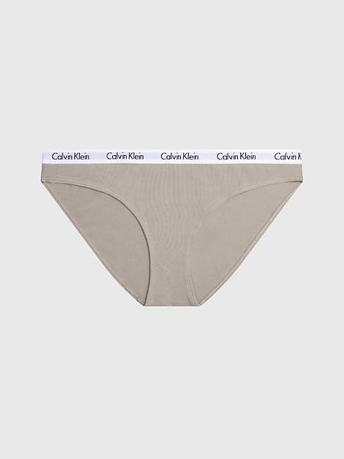 Panti básico Calvin Klein gris heather para mujer