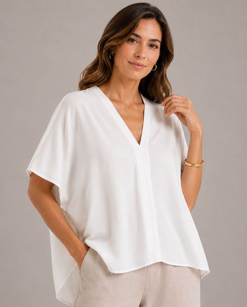 Blusa kaftán para mujer