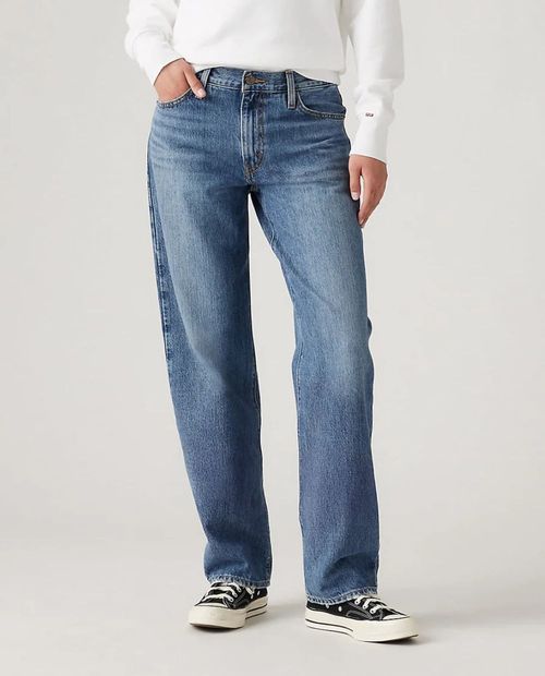 Jeans baggy Levi's '94 azul denim lavado para mujer
