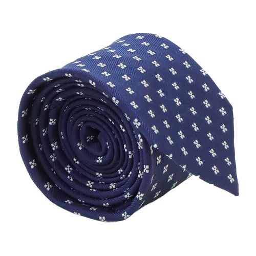 Corbata Zanetti Orange azul para hombre