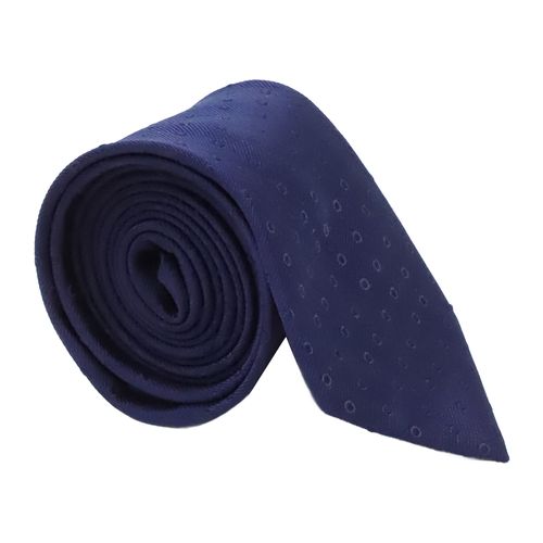 Corbata Zanetti Orange azul para hombre