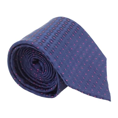 Corbata Zanetti Orange azul para hombre