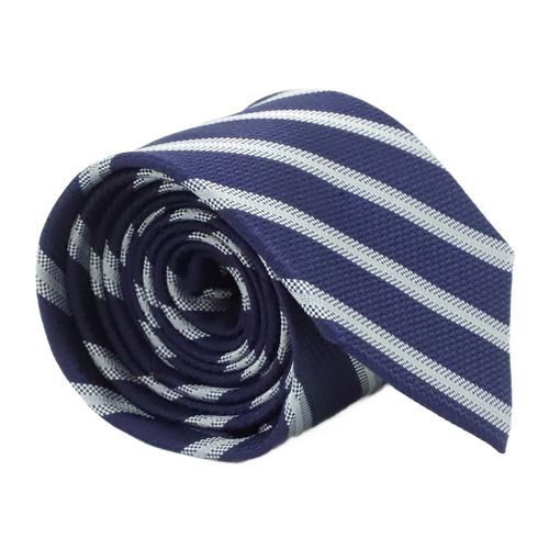 Corbata Zanetti Orange azul para hombre