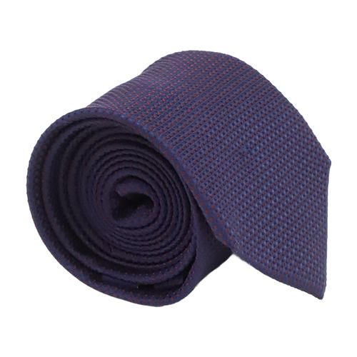 Corbata Zanetti Orange azul para hombre