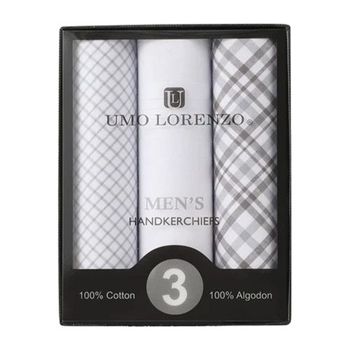 Pack de 3 pañuelos Umo Lorenzo para hombre