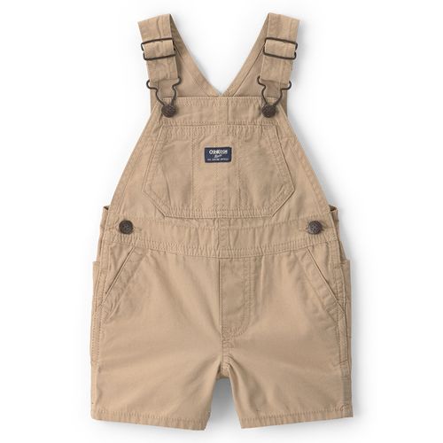 Overol beige para bebé niño