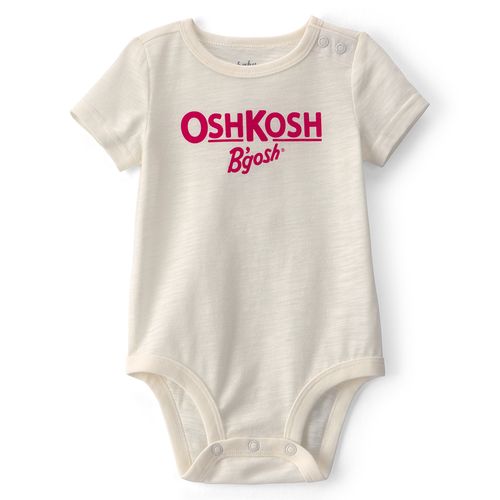 Mameluco blanco con estampado OshKosh para bebé niña