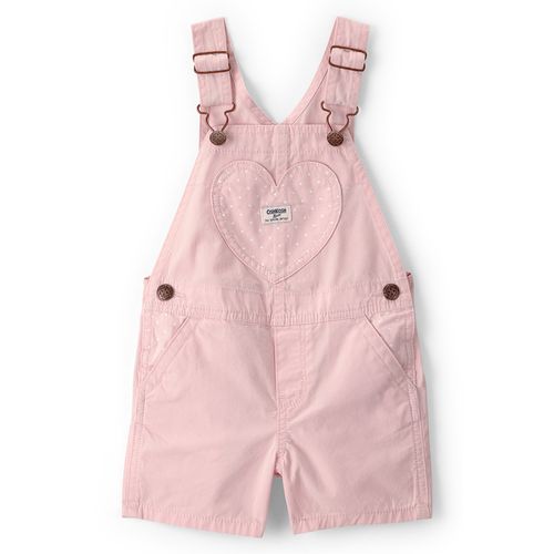 Overol rosado para niña