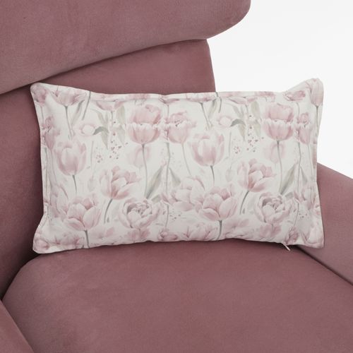 Cojín Estampado Tulipanes 50 x 30 cm