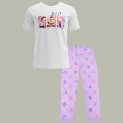 Pijama multicolor estampada de Huntr/X para niña