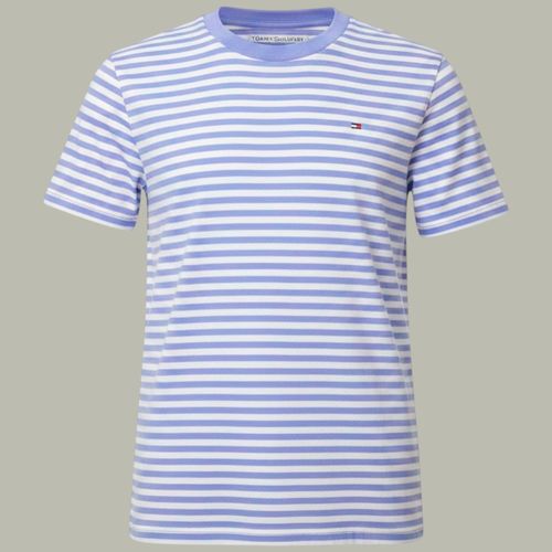 Camiseta bicolor rayada para niño
