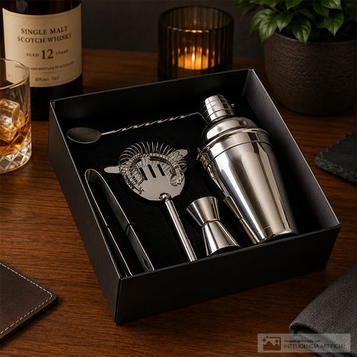 Set de accesorios de bar 26.3 x 23.5 x 9.1 cm