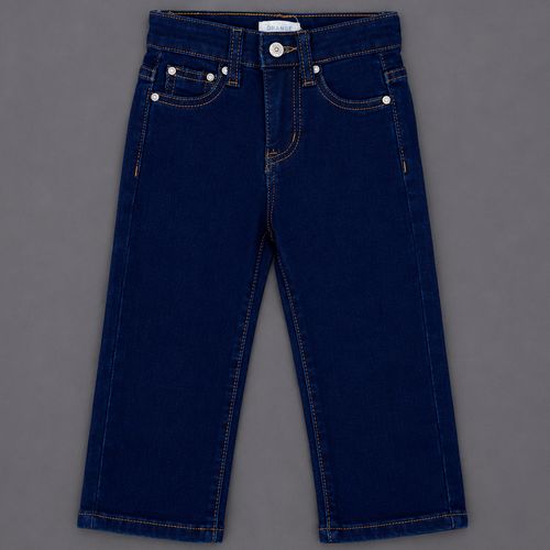 Jeans azul slim para niña