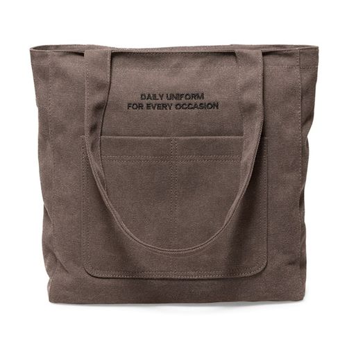 Bolsón tote Sfera café para hombre