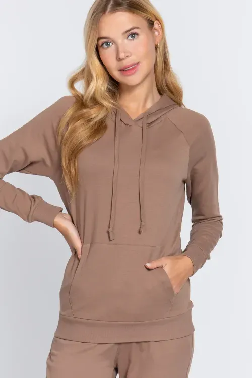 Suéter Active Basic hooded para mujer