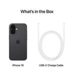 Iphone 16 15.49 cm (6.1") 128gb black + audifono jbl vibe buds 2-1780517886277