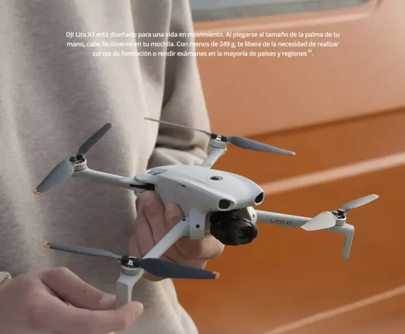 Drone dji lito x1 fly more combo + control sin pantalla + 3 baterias-1780590490253