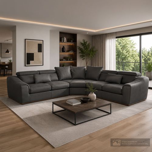 Sala seccional curva Music