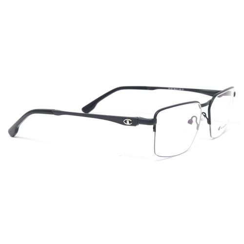 Aro oftálmico Champion rectangular para hombre color negro