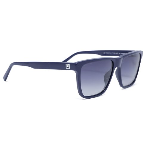 Lentes de sol Fila polarizados rectangulares azul marino para hombre