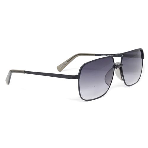 Lentes de sol Foster Grant aviador cuadrado para hombre color negro