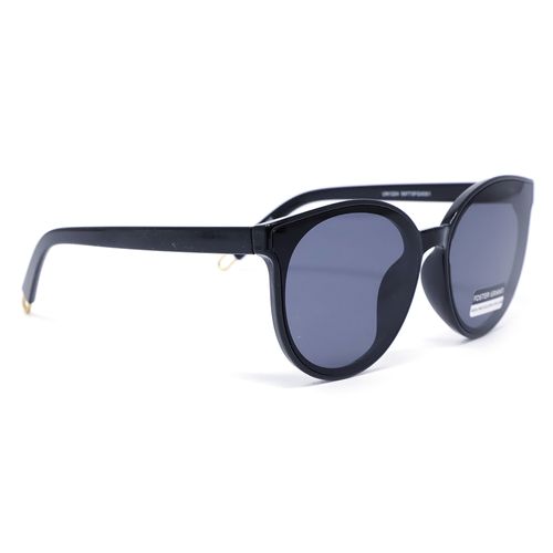 Lentes de sol Foster Grant redondos para mujer color negro