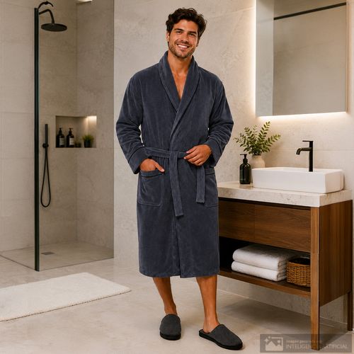 Bata de Baño London para caballero