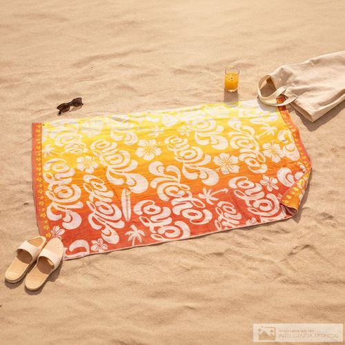Toalla Hurley jacquard Sunset aloha 91x178 cm