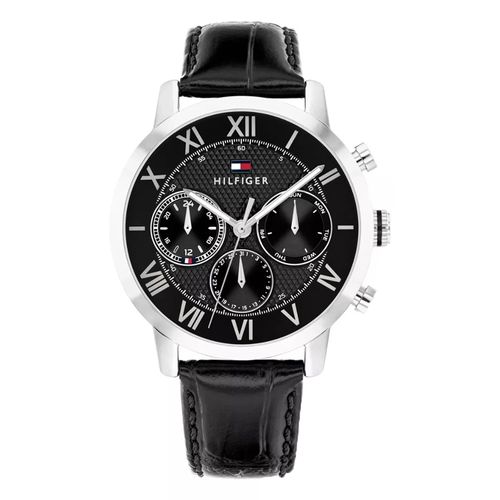 Reloj Tommy Hilfiger análogo  de cuero para hombre