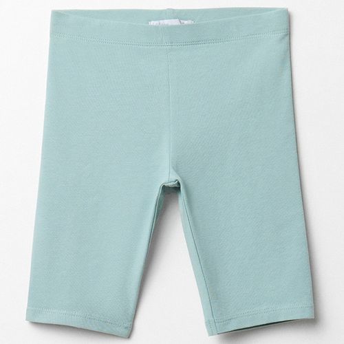 Legging ciclista verde para niña