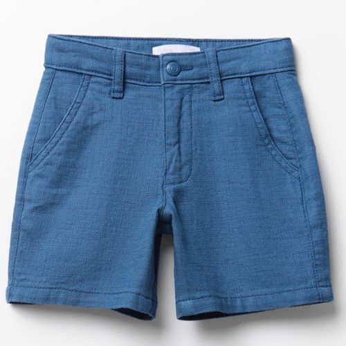 Short azul clásico con bolsillos para niño