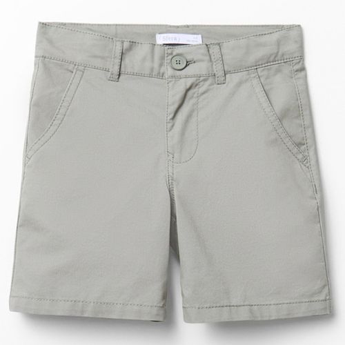 Short verde clásico con bolsillos para niño