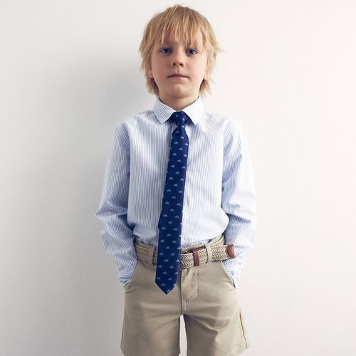 Bermuda beige para niño