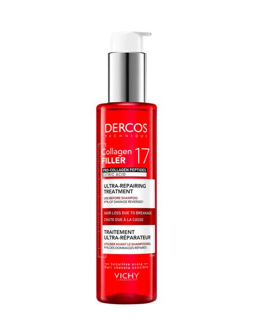 Dercos Pre-shampoo Ultra-reparador con Péptido de Colágeno 17 150ml