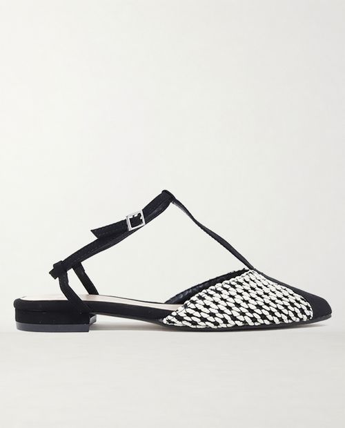 Zapato casual slingback Sfera negro para mujer