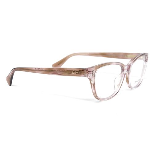 Aro oftálmico Ralph Lauren cat eye transparente rosado para mujer
