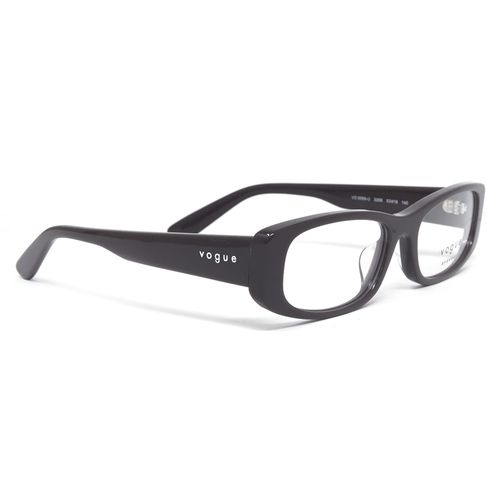 Aro oftálmico Vogue rectangular negro para mujer
