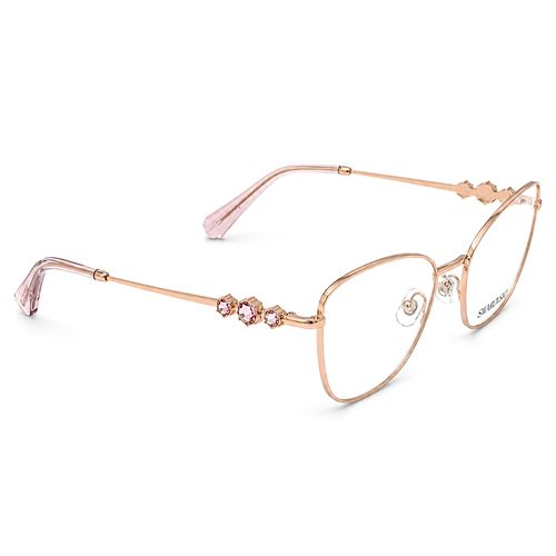 Aro completo cat eye Swarovski metálico para mujer