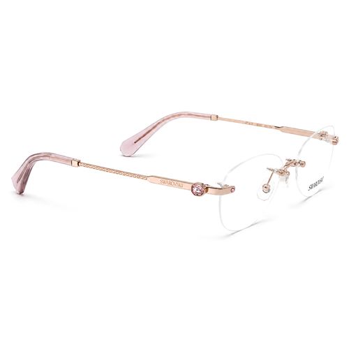 Aro al aire ovalado Swarovski metálico para mujer