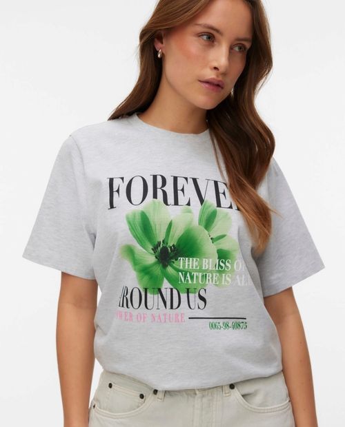 Camiseta Vero Moda estampada  para mujer