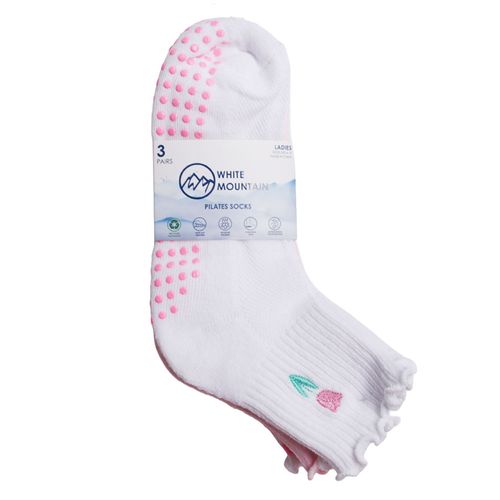 set de 3 pares de calcetines con puntos antideslizantes