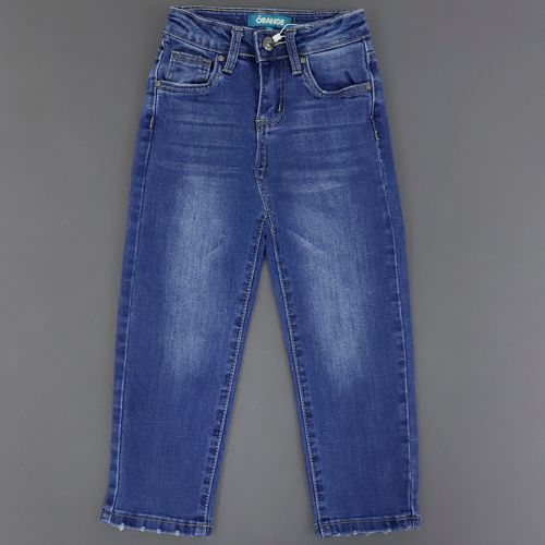 Jeans baggy denim azul para niño