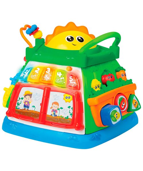 Cubo de Actividades Pulgarcito Verde